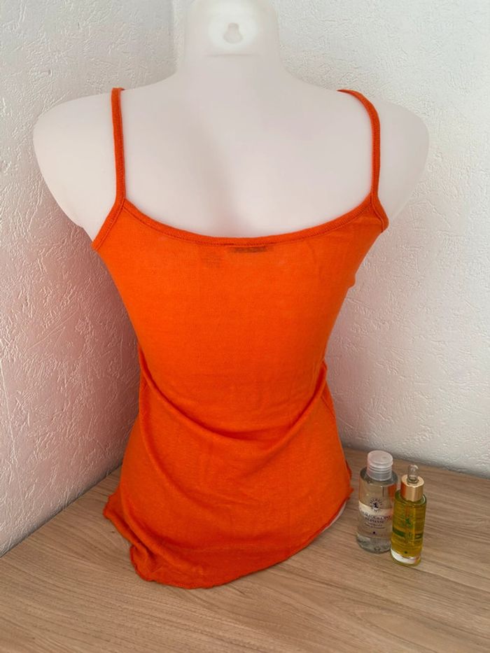 🔥 Haut orange à bretelles La Redoute 🔥 - photo numéro 5