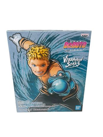 Figurine Boruto Naruto Vibration Stars Uzumaki Naruto et Uzumaki Boruto 13 cm Bandai Banpresto neuf
