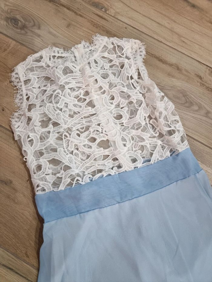 Robe cérémonie dentelle L - photo numéro 2
