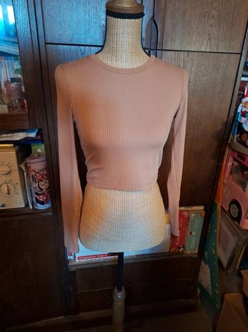 Tee-shirt court manches longues XS mango