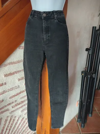 Jean taille haute Bershka