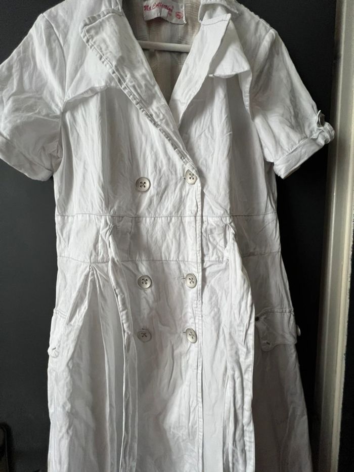 Robe longue portefeuille / trench - photo numéro 3