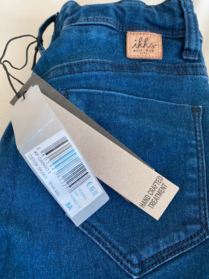 Taille 8 ans Jean skinny IKKS - photo numéro 6