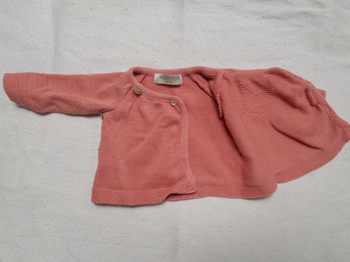 Gilet/brassière la manufacture des tous petits 1 mois - photo numéro 4