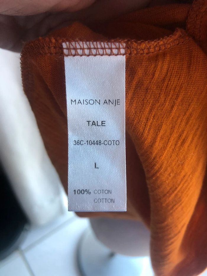 Teeshirt maison anje L - photo numéro 5