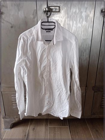Chemise homme blanche fitted Jules taille 4 bon état