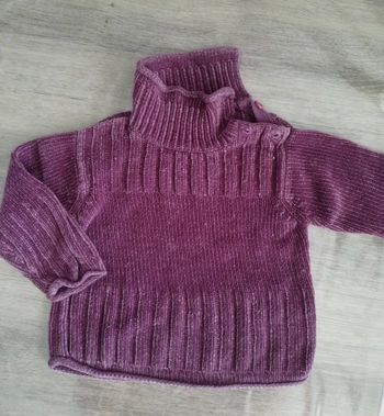Pull 6 mois fille