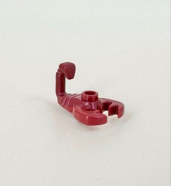 Lego Animaux City : Scorpion de couleur bordeaux - NEUF
