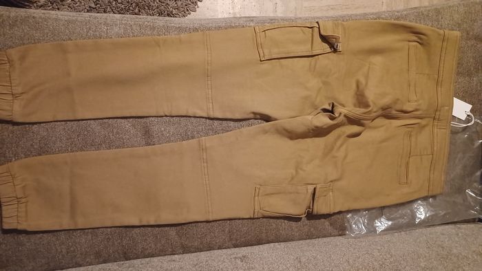 Pantalon femme cargo marvin & co 38 marron neuf - photo numéro 4