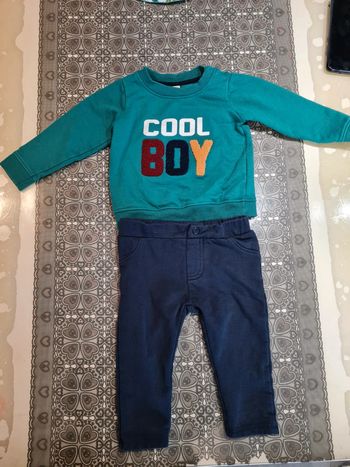 Ensemble taille 18 mois NPO baby