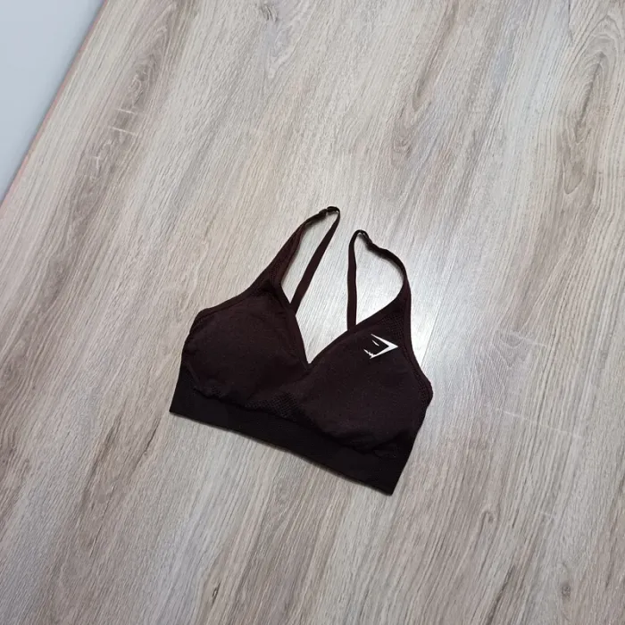 Brassière gymshark femme s marron - photo numéro 2