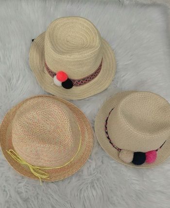 🤩😍🩷Lot chapeaux 8 ans fille (54cm)🤩😍🩷