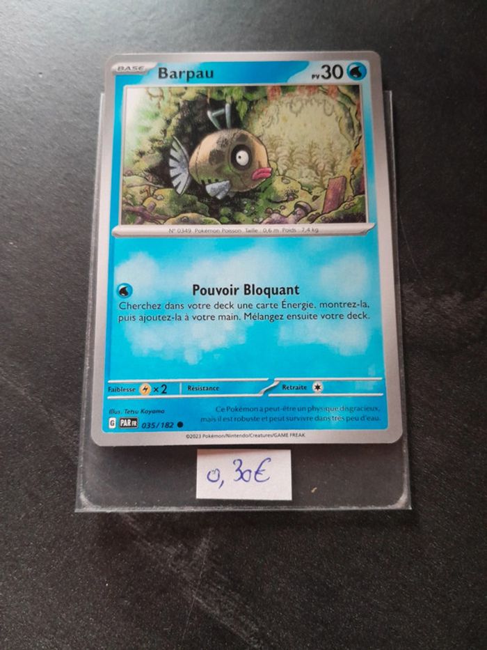 Carte Pokémon Barpau 035/197