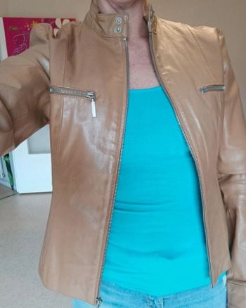 Veste cuir véritable creeks M /L