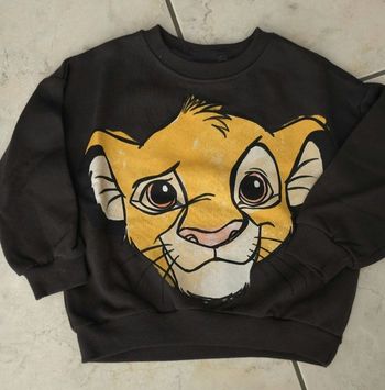 Neuf (non porté 🥰😍)superbe  sweat molleton 24mois Garçon 🤩😍