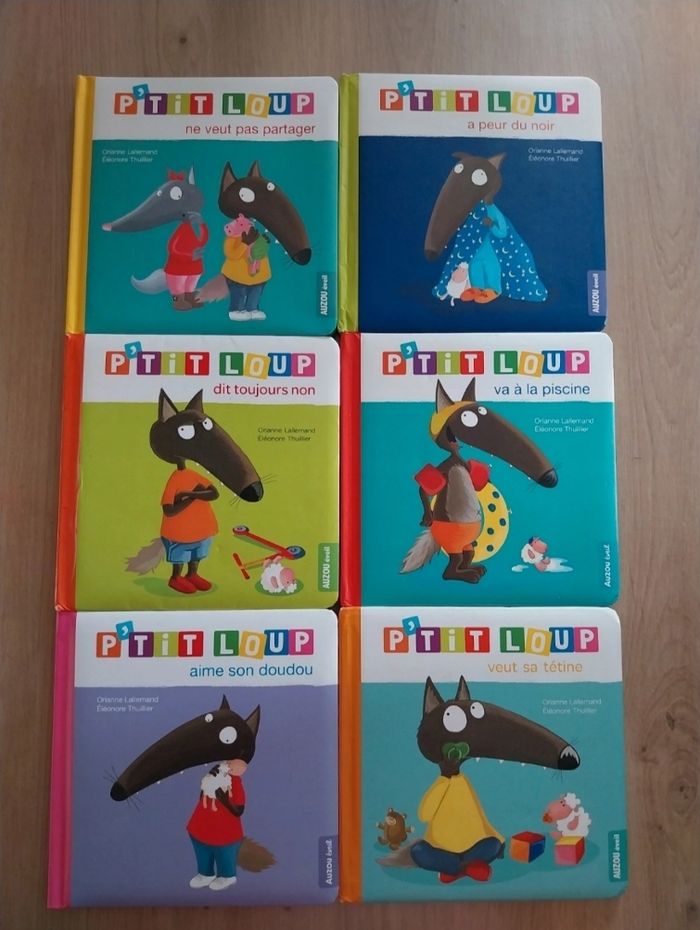Lot livres Ptit Loup