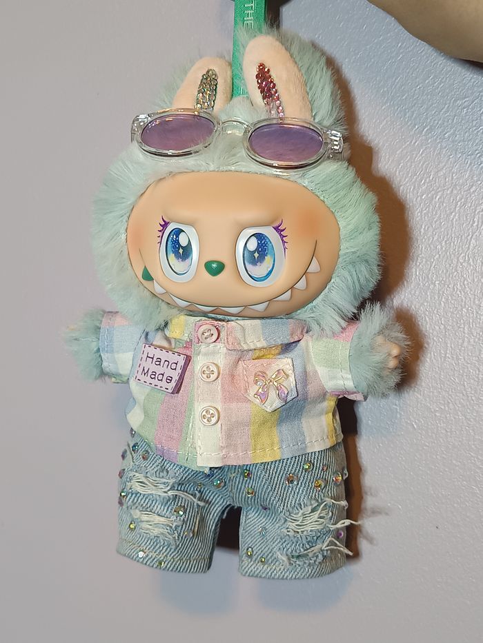 Labubu serenity rainbow glow custom - photo numéro 6