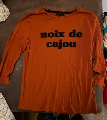 T shirt manche 3/4