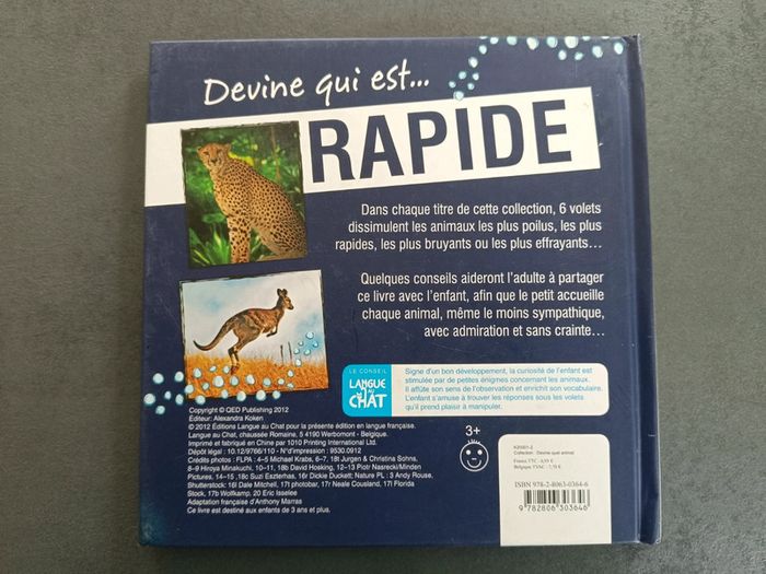 Livre enfant devine qui est le plus rapide - photo numéro 4