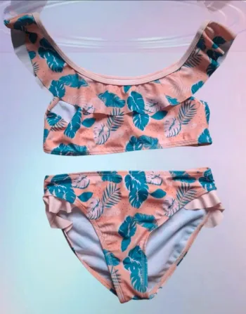 👙 Bikini fille - Taille 5 ans (110 cm)
🌴 Neuf avec étiquette