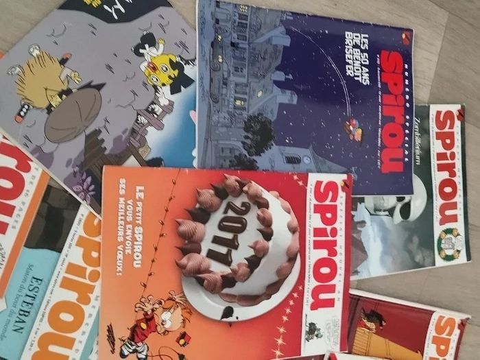 Lot de 12 magazines SPIROU année 2010-11 L006  7578877699 - photo numéro 6