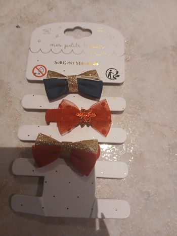 Nœuds cheveux Sergent major 