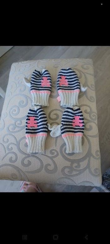 Lot de deux paires de gant