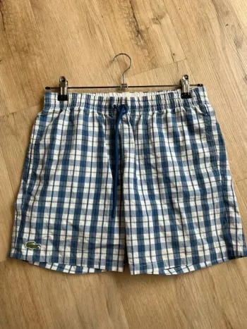 Short de bain Lacoste À Carreaux S