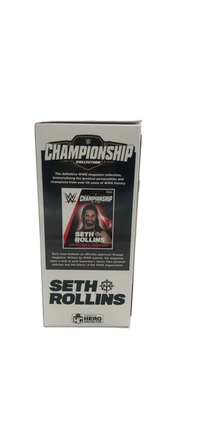 Figurine de catch ChampionShip Collection Seth Rollins Eaglemoss neuf - photo numéro 2