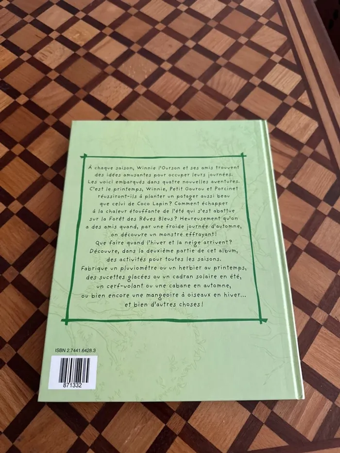 Livre Les saisons avec Winnie L’Ourson - photo numéro 2