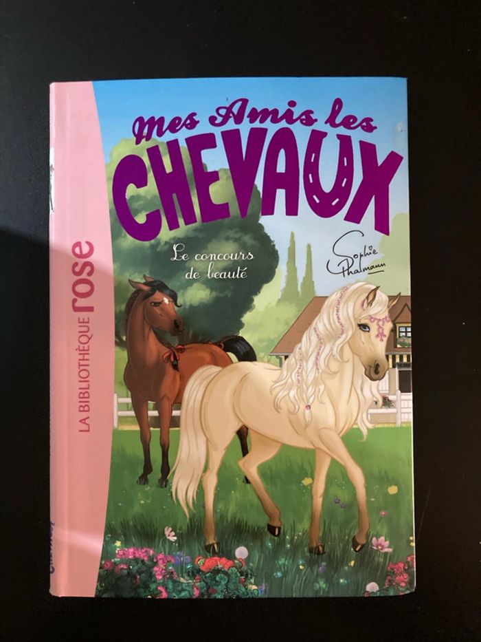 Livre le concours de beauté collection mes amis les chevaux