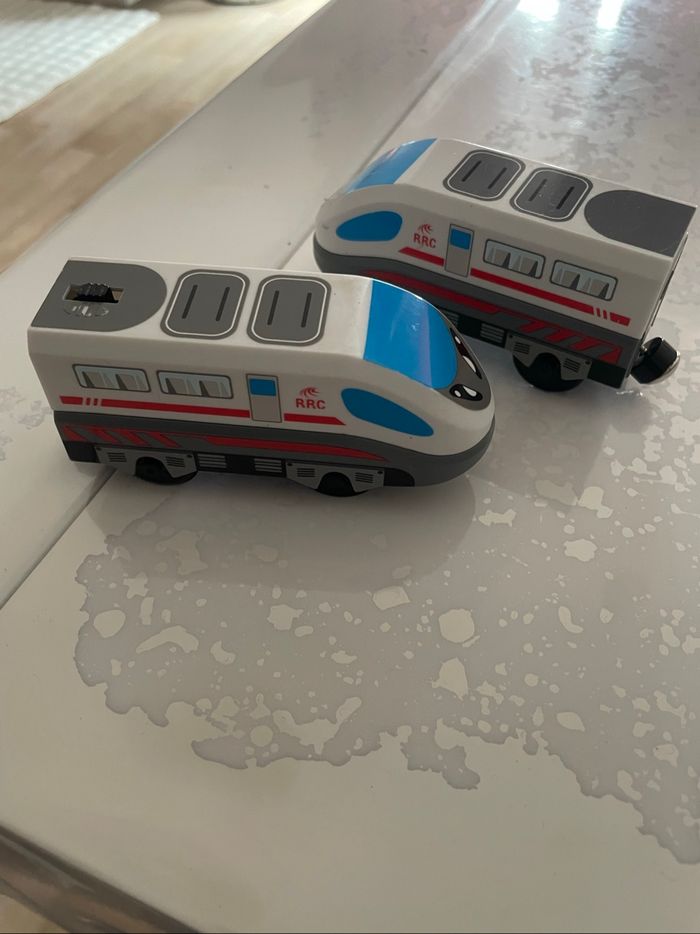 Jeux train en bois - photo numéro 5