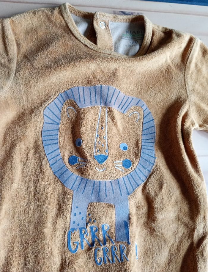 Pyjama velours bébé - photo numéro 2