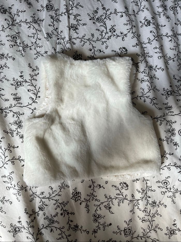 Gilet sans manche blanc