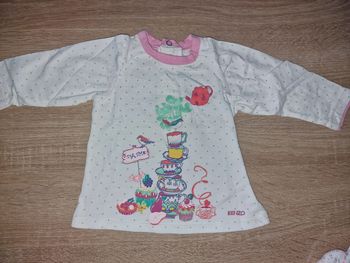 T-shirt manches longues 6 mois