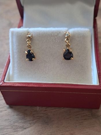 Petites boucles d oreilles goutte