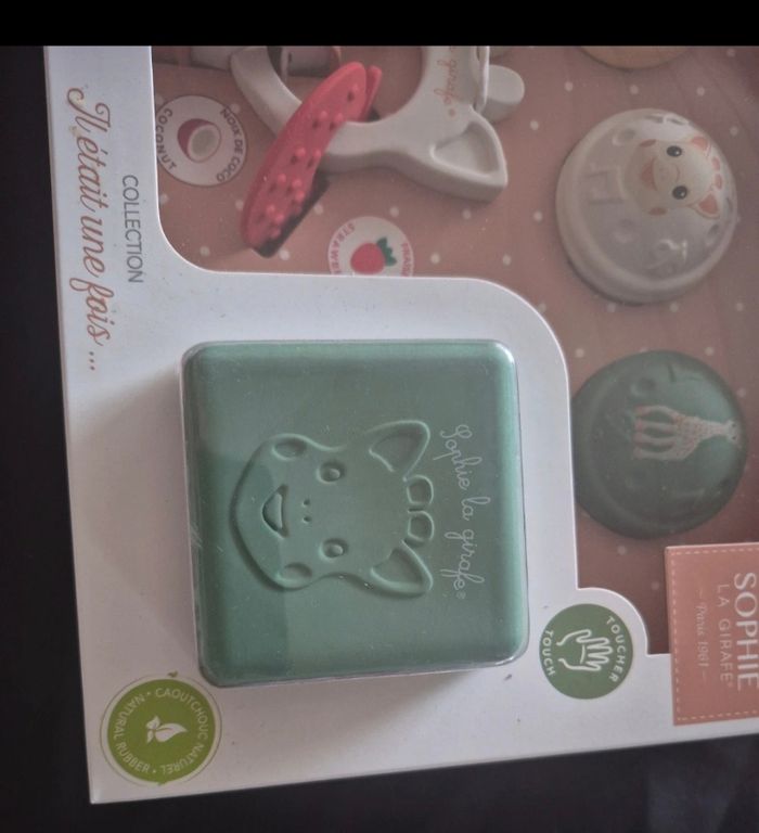 Coffret sensoriel girafe sophie - photo numéro 5