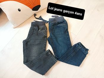 Lot jeans 4ans garçon LH