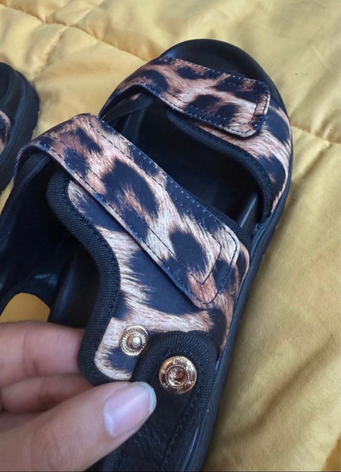 Sandales Inuovo D54009 Leopard Print - photo numéro 3