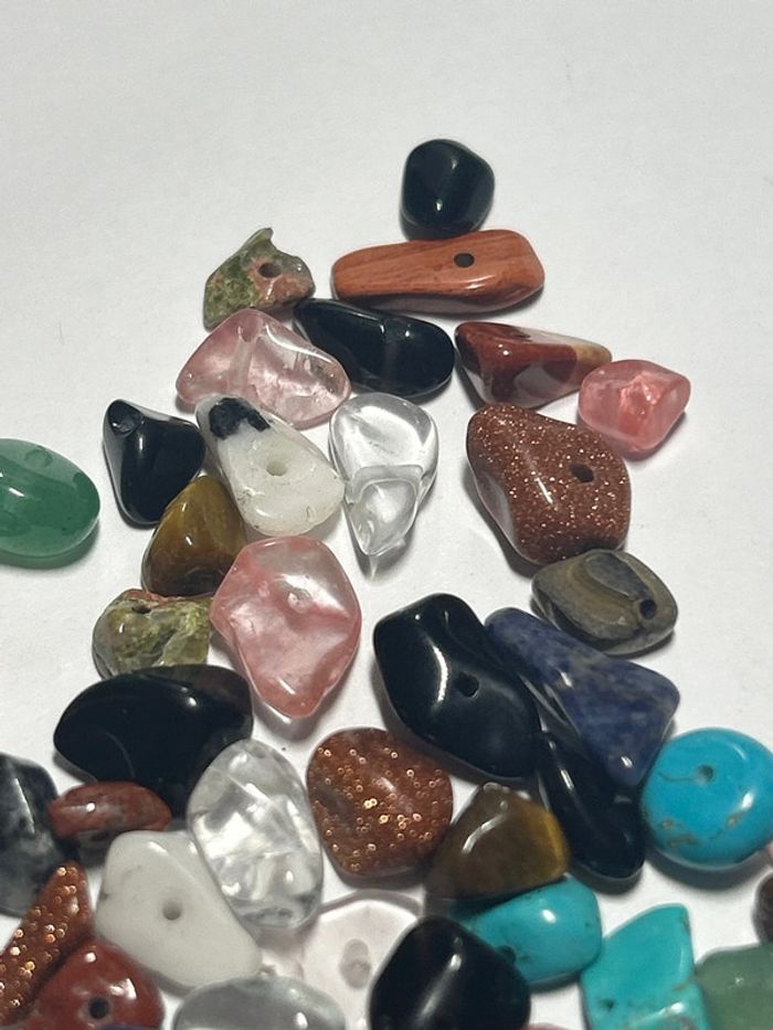 A808, Ensemble de perles chips - photo numéro 3