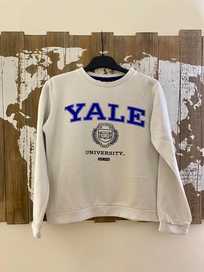 sweat Vertbaudet Yale University - Taille 12 ans