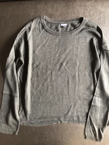 Pull fin noir Kiabi fille 8 ans