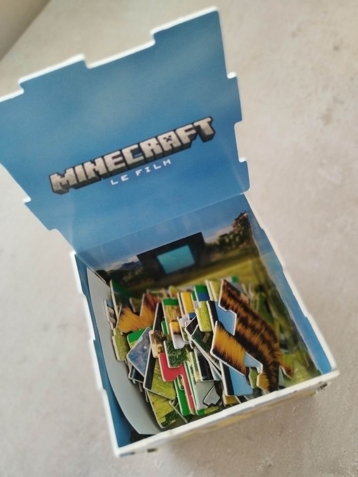 Boite puzzle 24 pièces Minecraft