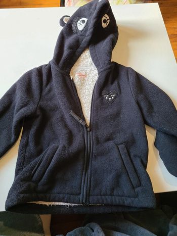 Gilet chaud à capuche