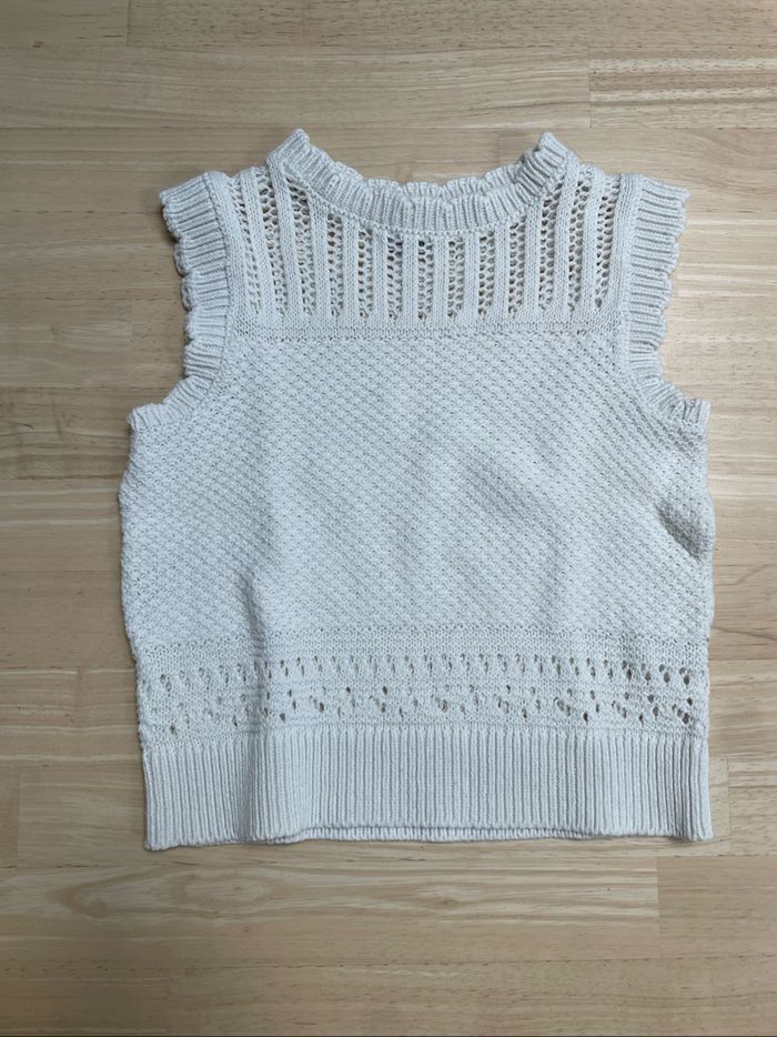 Pull sans manches taille 6 ans