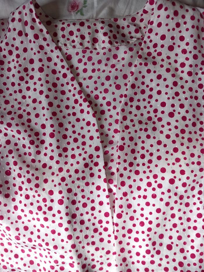 Blouse petit poids vintage année 80 - photo numéro 2