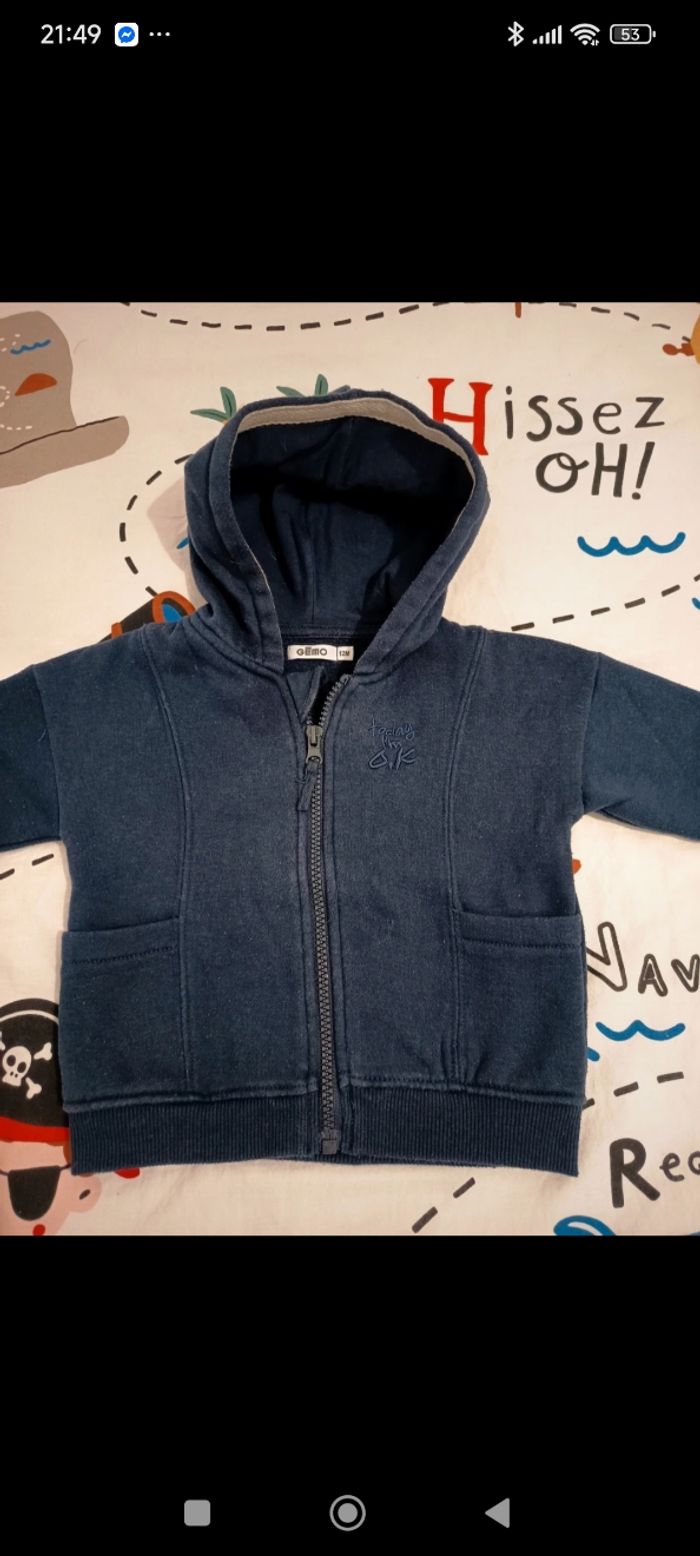 Lot gilets chauds hiver 12 mois - photo numéro 5