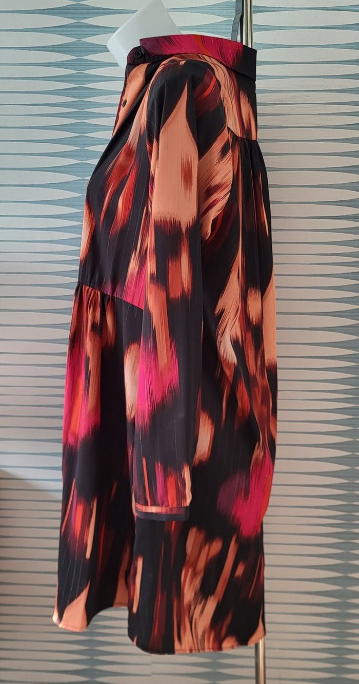 Robe chemise imprimée taille XL By One by Loïcia Curve neuve avec étiquette - photo numéro 6