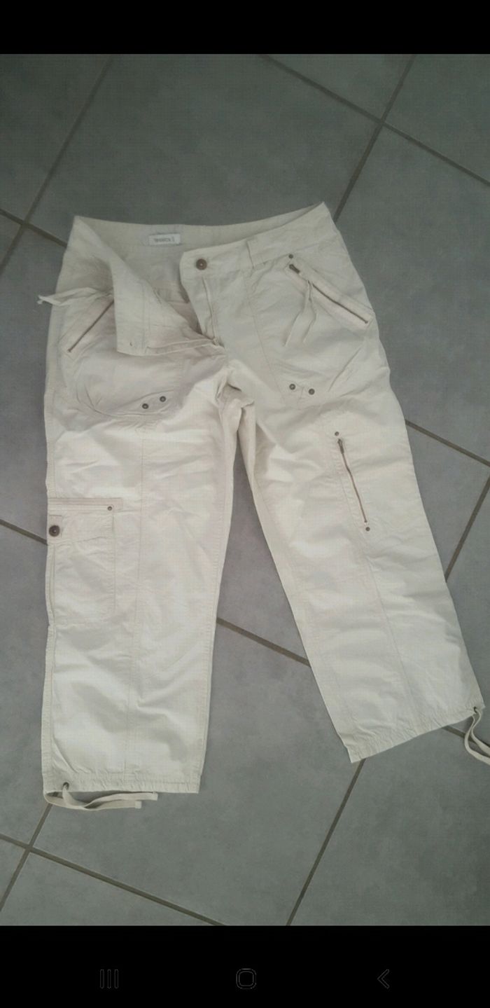 Pantacourt Beige yessica