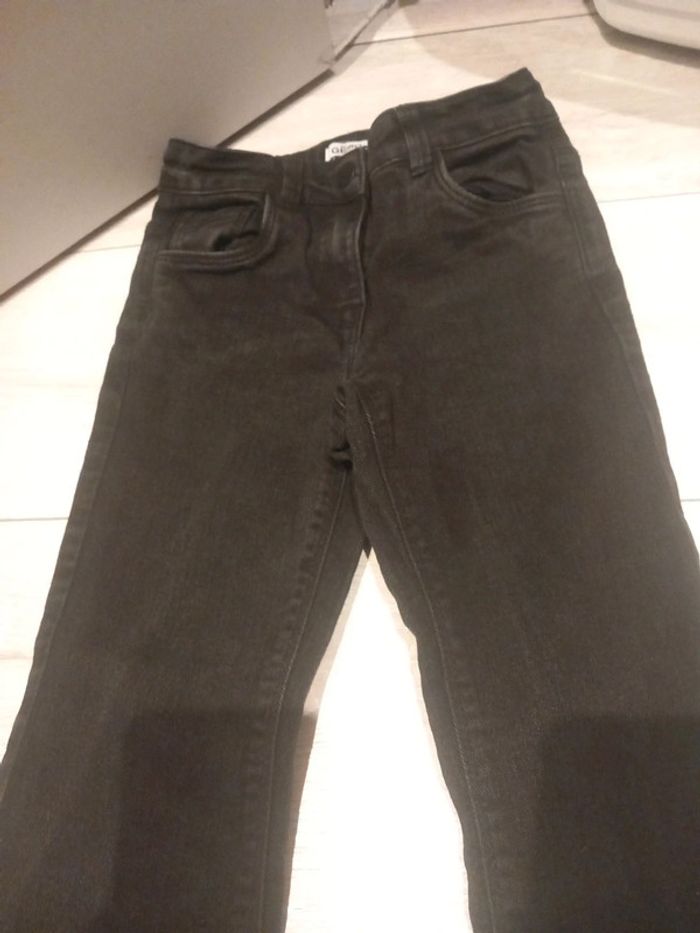 Jeans patte d'éléphant 6 ans noir - photo numéro 2